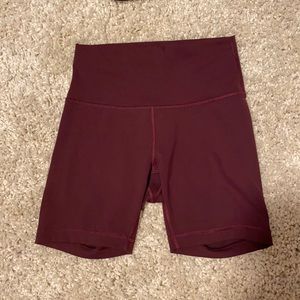 Lululemon Wunder Train Biker Short 6”